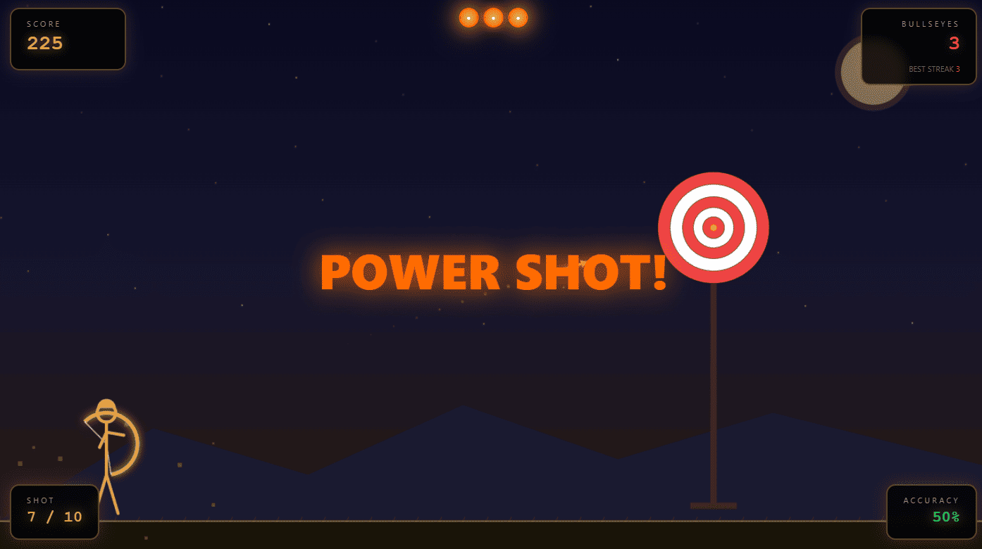 Trading Archery game